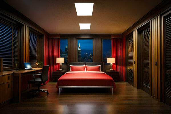 Clean bedroom
